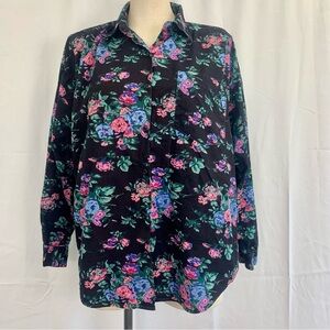 ‼️SALE‼️ $2/25 Vtg Stefano Floral Cotton Button Up Shirt